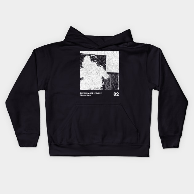 The Human League / Minimalist Graphic Artwork Design Kids Hoodie by saudade